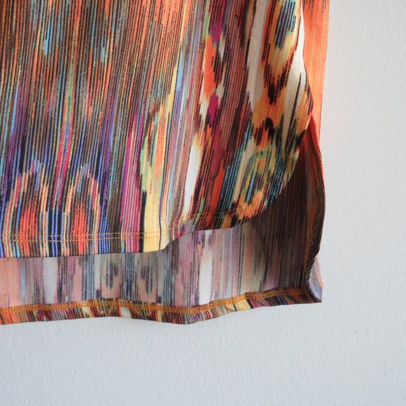 Neesha Sleeveless Top Women’s Multicolored Summer Knit top size L - Picture 4 of 6